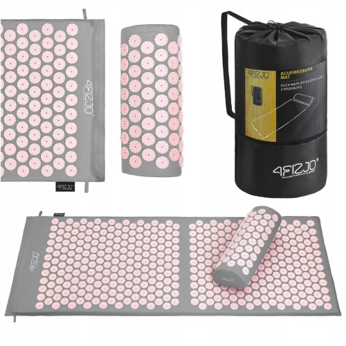 Купить Мат для иглоукалывания  4FIZJO Classic Mat XL Аппликатор Кузнецова Grey/Pink в Киеве - фото №1